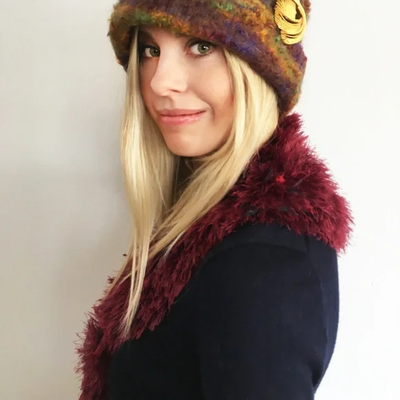 Handmade Luxury Statement Scarf (K10-12H) - Picture 2 of 7